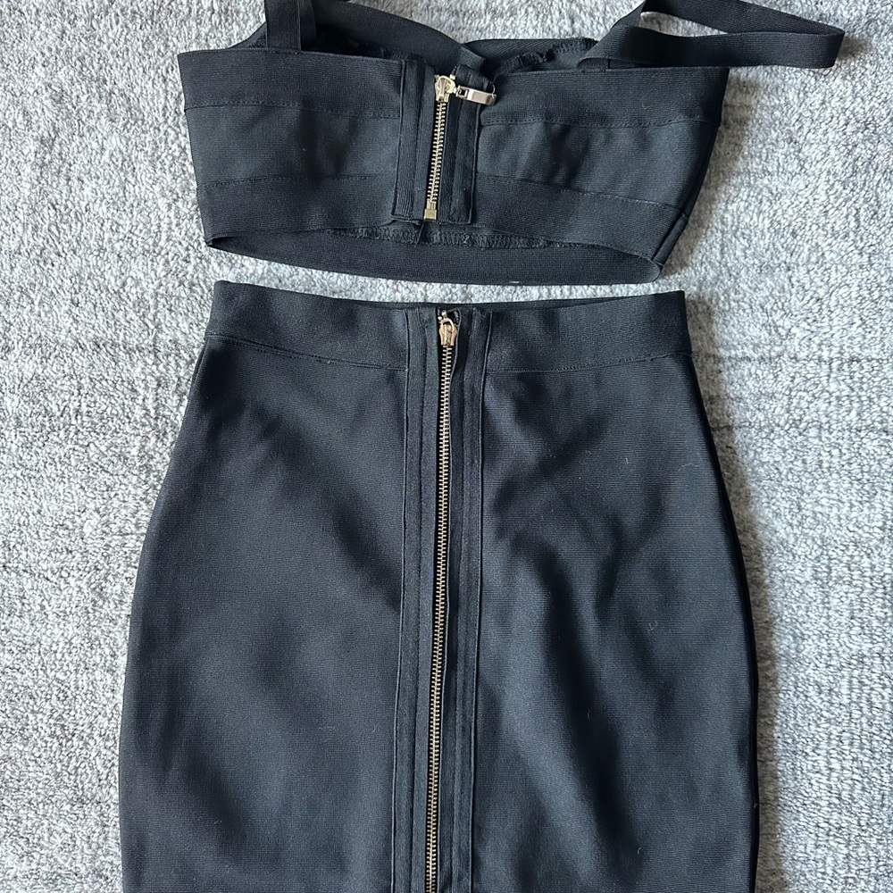 Superdown two piece black skirt set - Picture 6 of 6